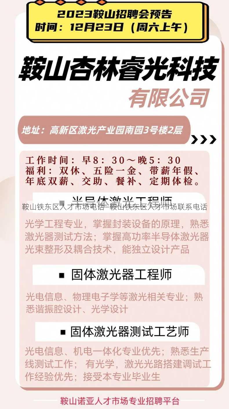 鞍山铁东区人才市场电话—鞍山铁东区人才市场联系电话