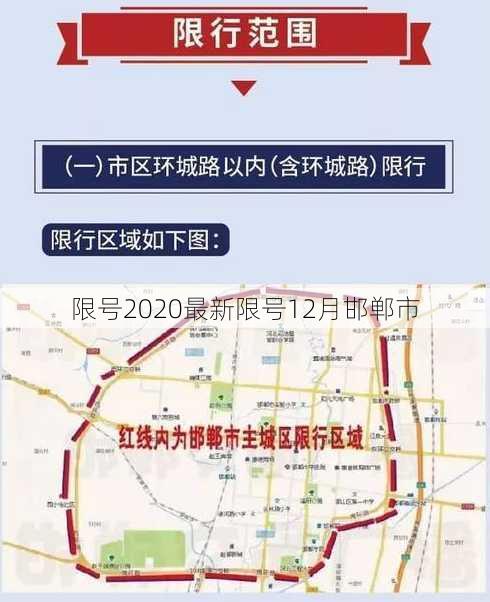 限号2020最新限号12月邯郸市