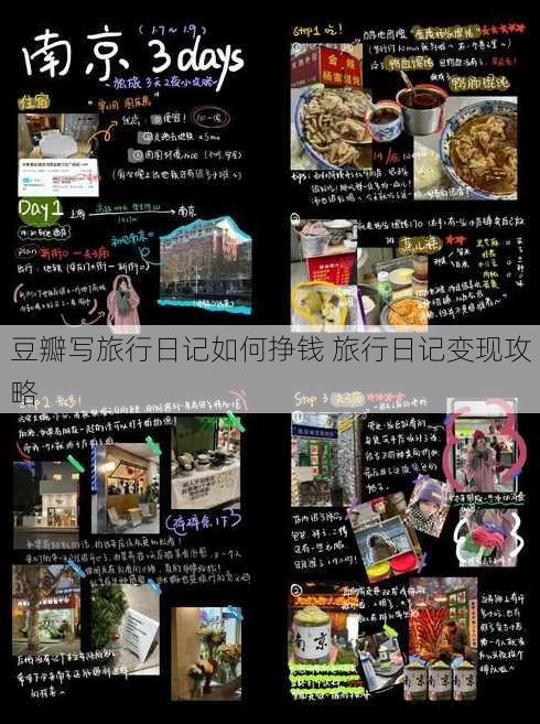 豆瓣写旅行日记如何挣钱 旅行日记变现攻略