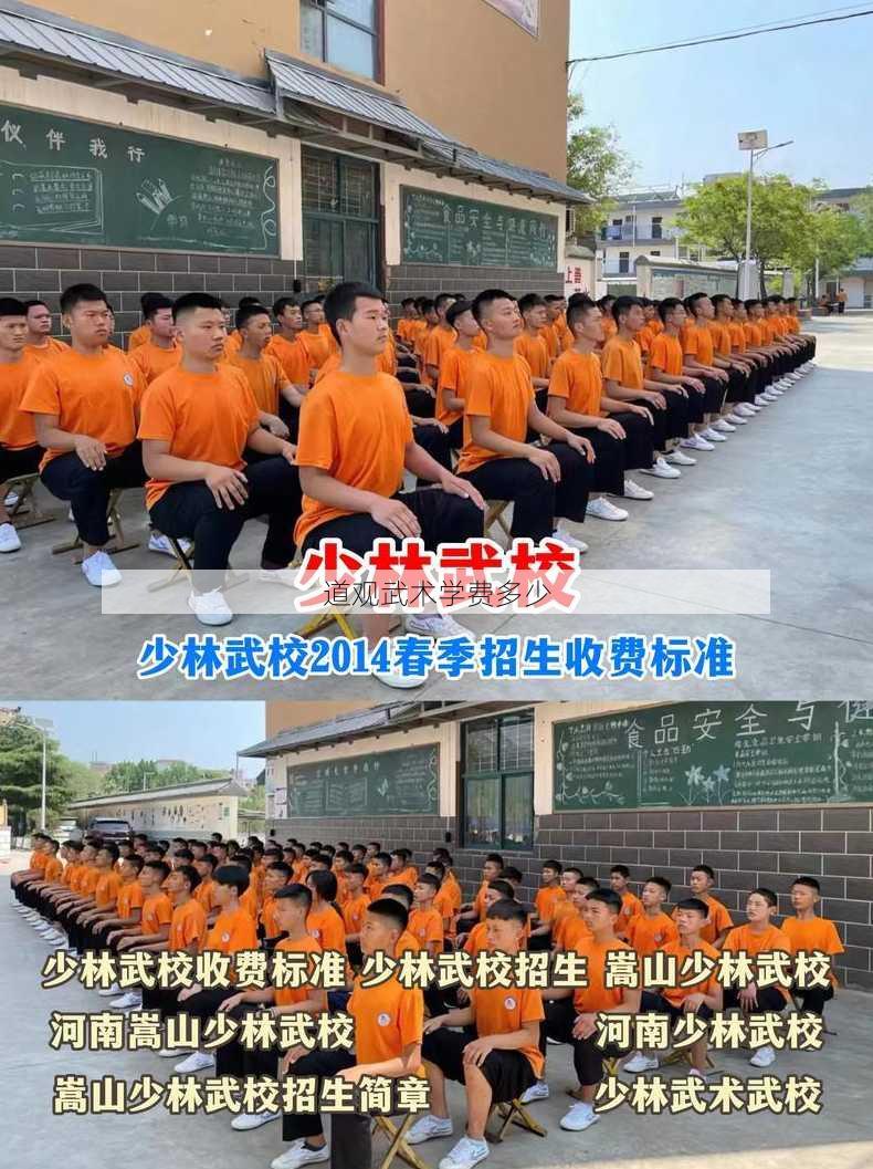 道观武术学费多少