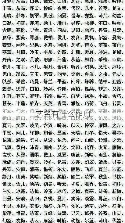 艺名有什么作用