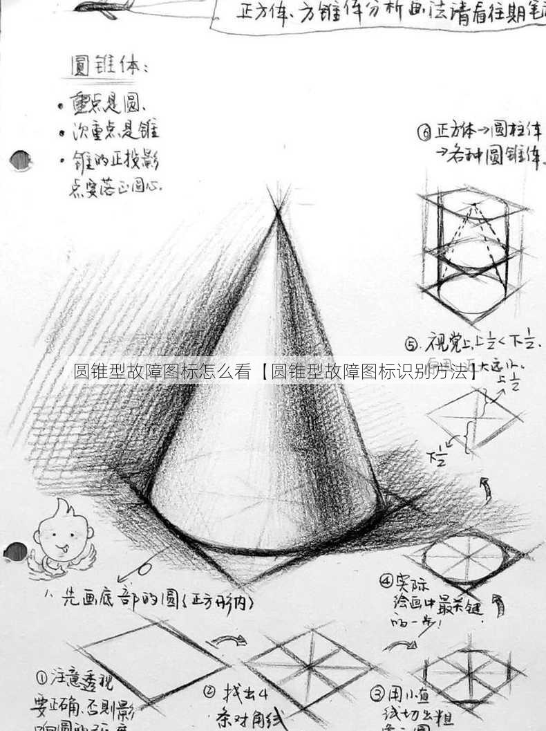 圆锥型故障图标怎么看【圆锥型故障图标识别方法】