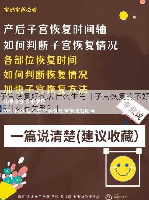 子宫恢复好代表什么生肖【子宫恢复的不好跟什么有关系？】