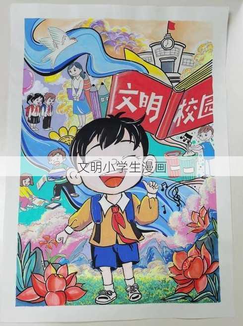 文明小学生漫画