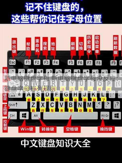 新电脑键盘字母 新电脑键盘字母没反应：键盘字母排列规则