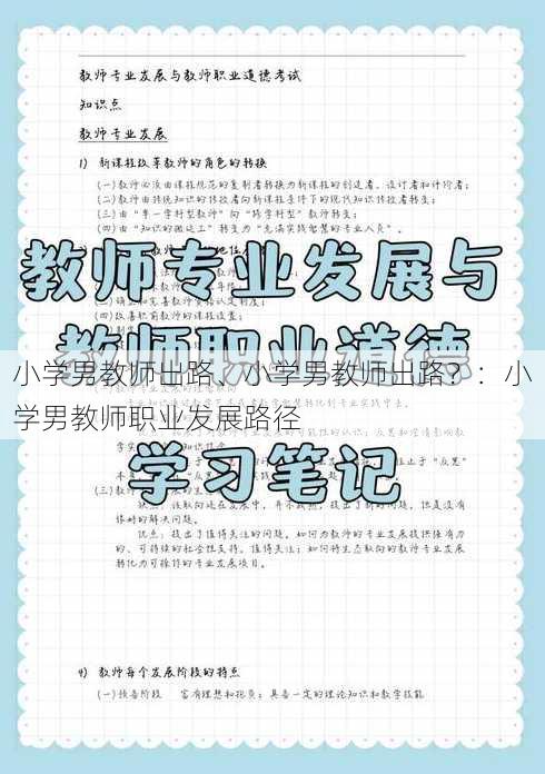 小学男教师出路、小学男教师出路？：小学男教师职业发展路径