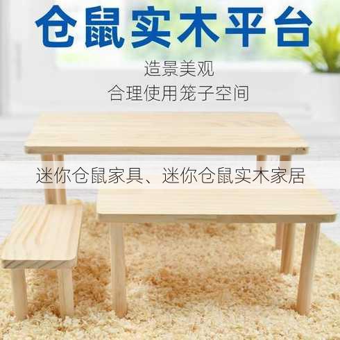 迷你仓鼠家具、迷你仓鼠实木家居