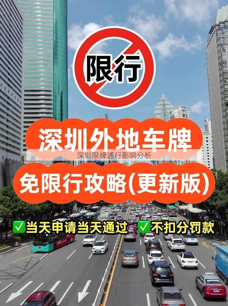 深圳限牌通行影响分析