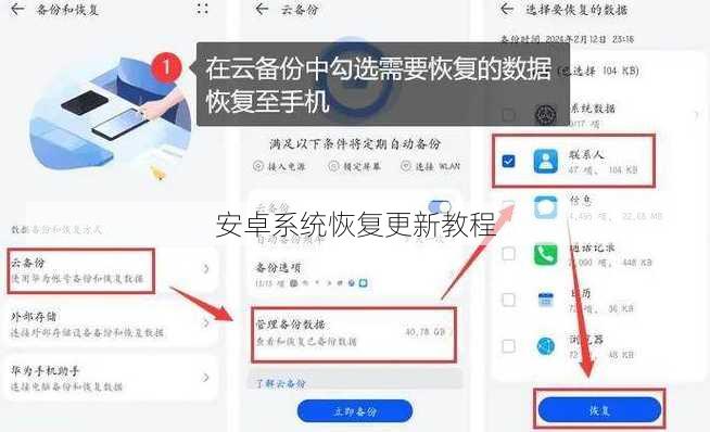 安卓系统恢复更新教程