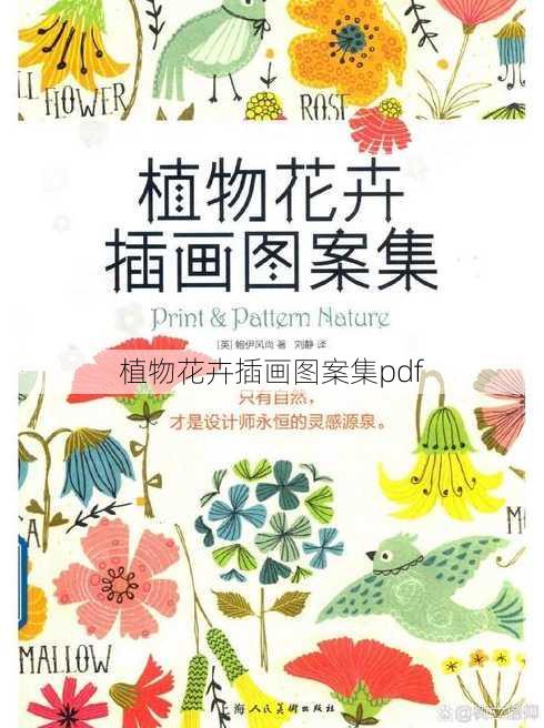 植物花卉插画图案集pdf