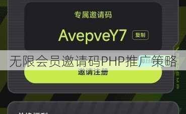 无限会员邀请码PHP推广策略