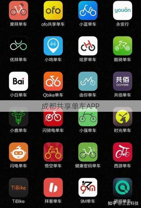 成都共享单车APP