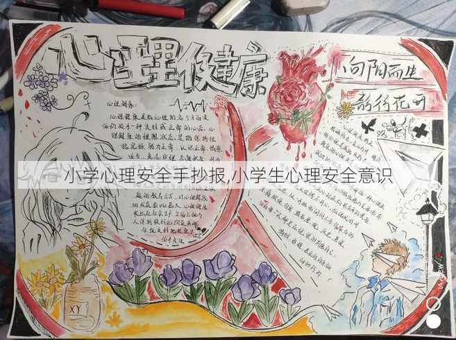 小学心理安全手抄报,小学生心理安全意识