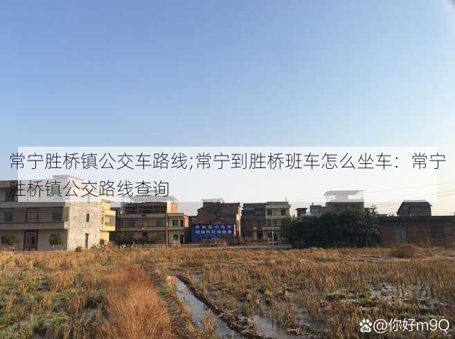 常宁胜桥镇公交车路线;常宁到胜桥班车怎么坐车：常宁胜桥镇公交路线查询