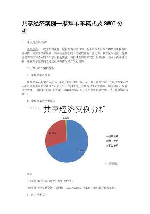 共享经济案例分析