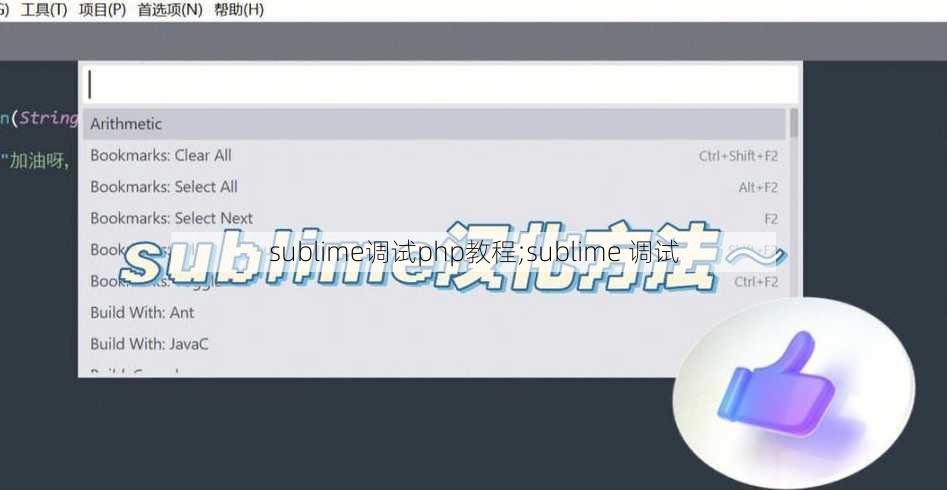 sublime调试php教程;sublime 调试