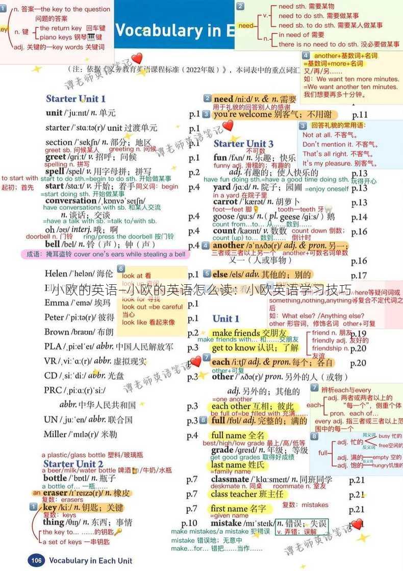 小欧的英语—小欧的英语怎么读：小欧英语学习技巧