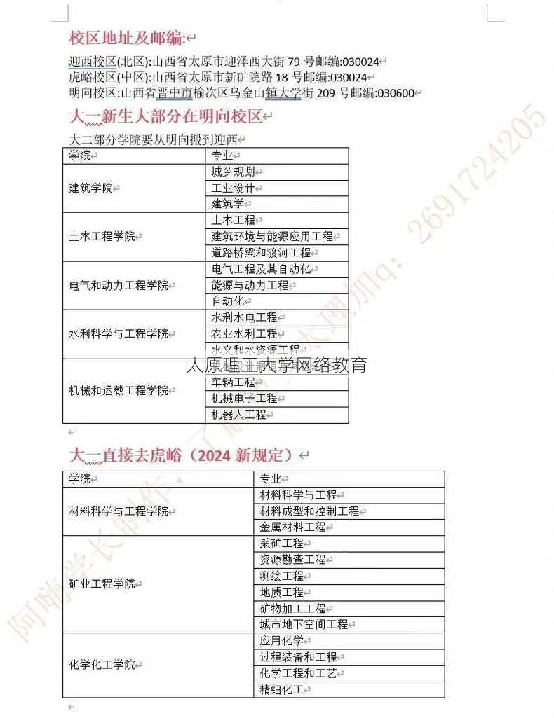 太原理工大学网络教育