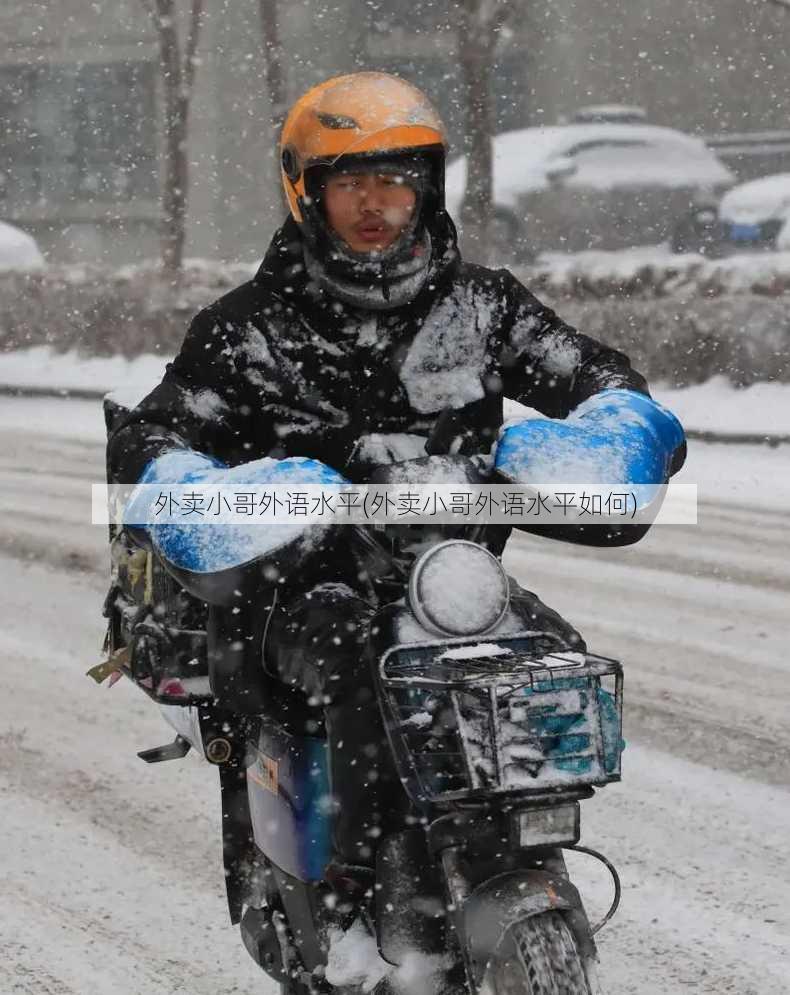 外卖小哥外语水平(外卖小哥外语水平如何)