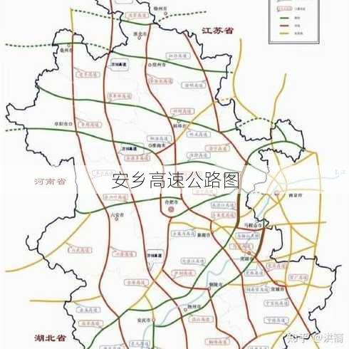 安乡高速公路图