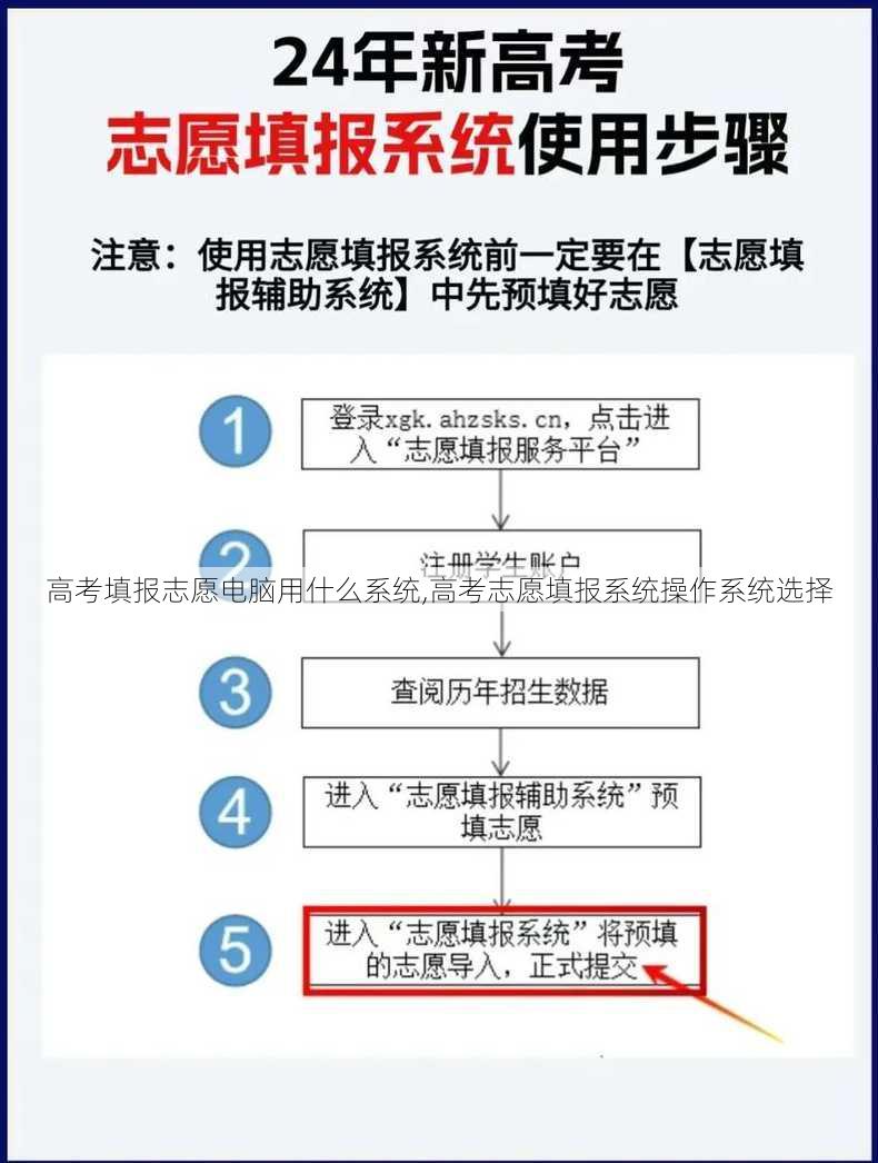 高考填报志愿电脑用什么系统,高考志愿填报系统操作系统选择