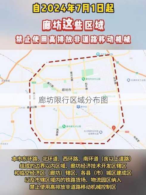 廊坊限行区域分布图