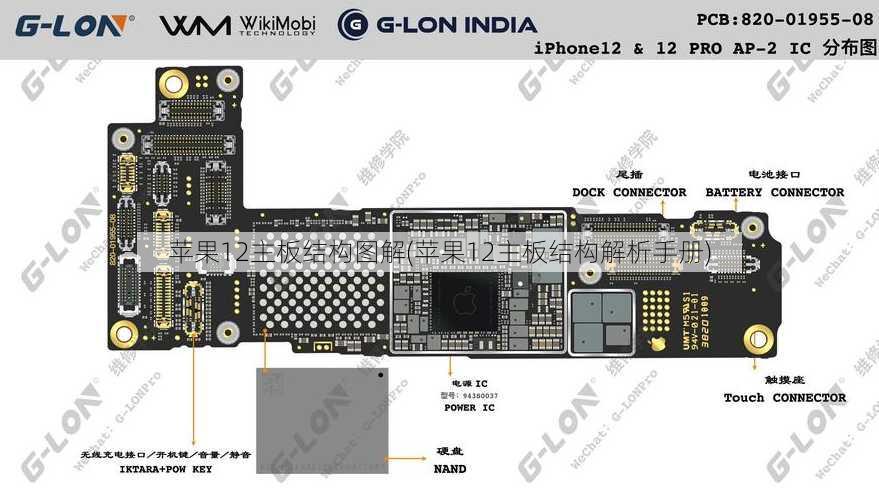 苹果12主板结构图解(苹果12主板结构解析手册)