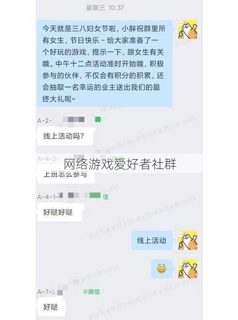 网络游戏爱好者社群