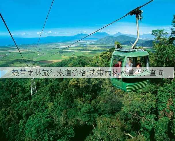 热带雨林旅行索道价格;热带雨林索道票价查询