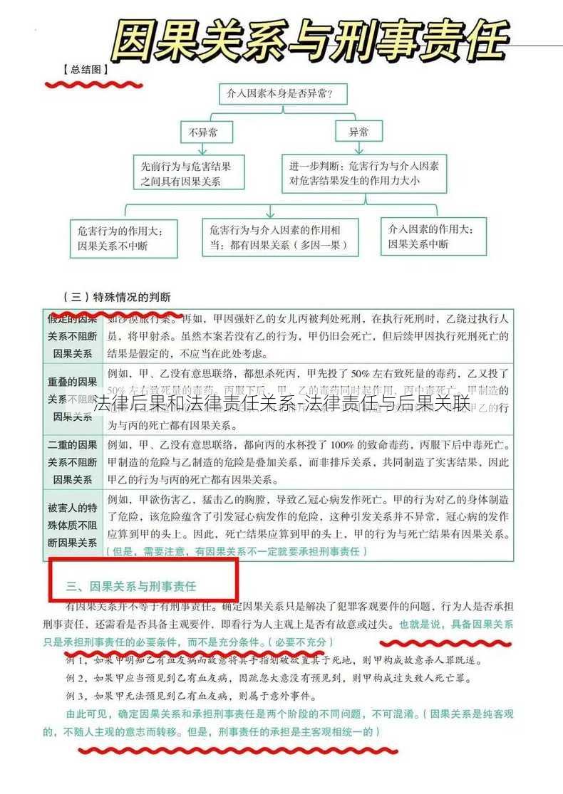 法律后果和法律责任关系-法律责任与后果关联