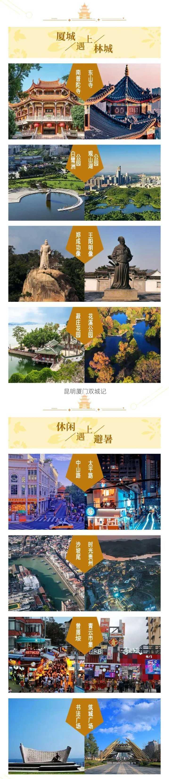 昆明厦门双城记